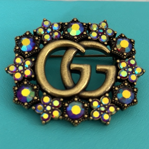 Gucci Jewelry Gucci Brooch Crystals Authentic 0 Poshmark